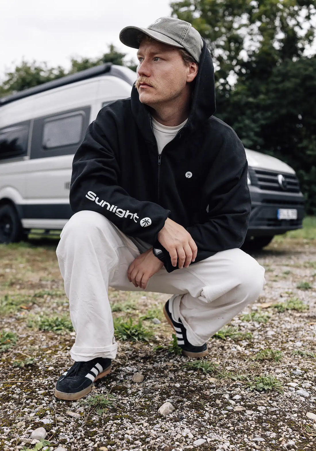 Half-Zip Hoodie / Men&